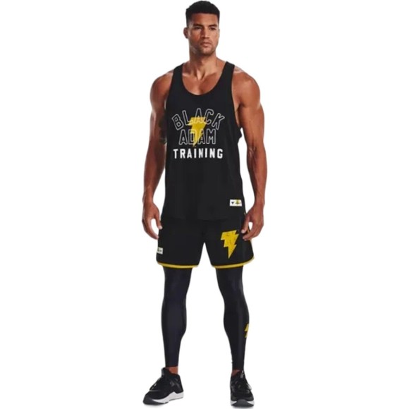 Under Armour Project Rock Black Adam Tank Top - Picture 4 of 7